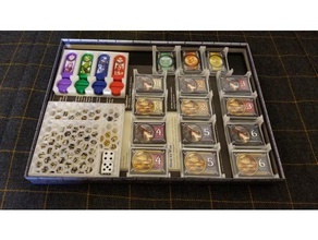 dungeon organizer tray inserts toy game accessories board dnd dungeons dragons 3d print model - Mito3D