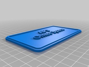 apt segno i segni loghi personalizzato 3d print model - Mito3D
