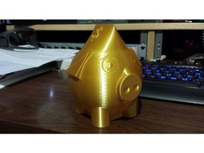 sparschwein-vase-Modus Tiere 3d print model - Mito3D