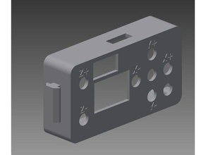 case screen 3018 cnc tool holders boxes cnc3018 engraver lcd 3d print model - Mito3D