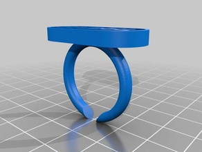 tardis ring ii rings customized 3d print model - Mito3D