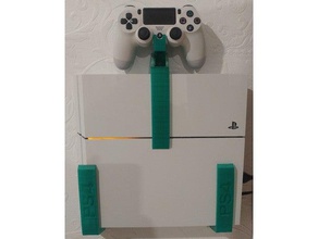 ps4 wall mount other 3d print model - Mito3D
