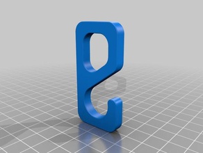 minimal layer adhesion test hook 3d printing tests 3d print model - Mito3D