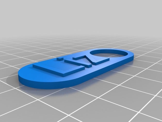 liz keychain customizer keychains customized 3D print model - Mito3D