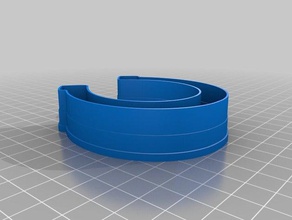 horseshoe cookie cutter food drink 3d print model - Mito3D