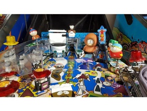 south park pinball tuvalet oyuncak oyun aksesuarlar langırt parçaları southpark 3d print model - Mito3D