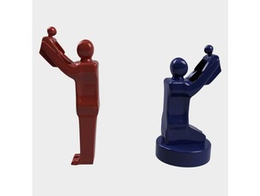 Muttertag-statue Skulpturen Geschenk Urlaub Mama 3d print model - Mito3D