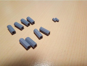 catfeeder-slotseparator battery pins pets 3d print model - Mito3D