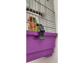 cage-Stück Haustiere birdcage Vogelhäuschen 3d print model - Mito3D
