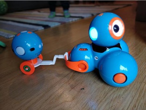Strich-Punkt-Roboter Anhänger Strich-Punkt dash Roboter dot robot 3d print model - Mito3D