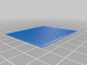 my customized hex grid pattern v3 other 3d print model - Mito3D