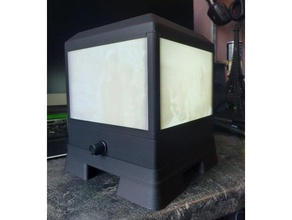 litophane lamba 150x100 resimleri 3d baskı 360 füzyon resim çerçevesi standı 3d print model - Mito3D