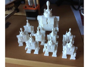 robot trooper toys games 3d print model - Mito3D