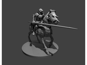humanos cavalier coleção brinquedos jogos o dd dnd cavaleiro pathfinder 3d print model - Mito3D