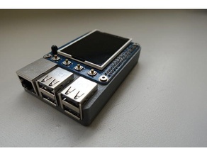 esas alındığı lcd hat desteği terlik elektronik raspberry pi case 3d print model - Mito3D