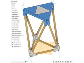 octahedron stool household chair furniture triangle 3d print model - Mito3D