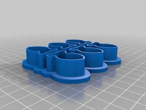 pesce cracker cutter cucina pranzo 3d print model - Mito3D