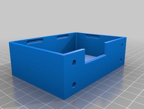 modular 22 inch tft enclosure tool holders boxes 3d print model - Mito3D