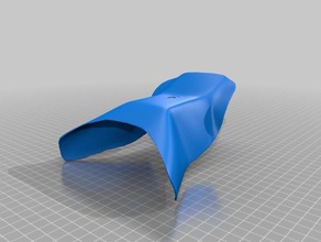 harley davidson coperchio del serbatoio automotive di guardia parafango 3d print model - Mito3D