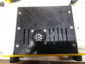 lid 30mm fan electronics 3d print model - Mito3D
