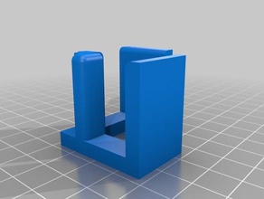 corner jig holder pvc 17mm 3 4in board 3d print model - Mito3D