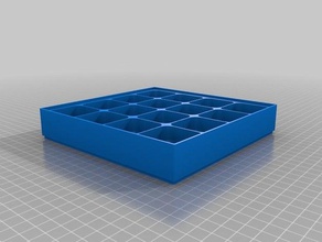 4x4 box 404020 tool holders boxes customized 3d print model - Mito3D