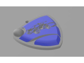 rocket league trousseau de clés 3d l'impression 3d print model - Mito3D