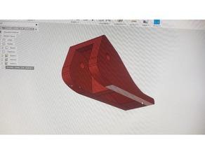 poignee guide pour scie &agrave ruban de la machine outils 3d print model - Mito3D