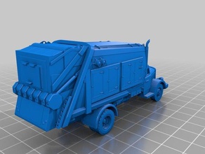 sci-fi 2 Dünya Savaşı Alman dieselpunk kamyon modelleri cıvata eylem tarihi 47 konflikt askeri masa üstü oyunlar wargaming wolfenstein 3d print model - Mito3D
