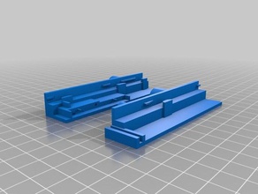 panasonic q drive rails split print disc repair gamecube nintedno optical 3d print model - Mito3D
