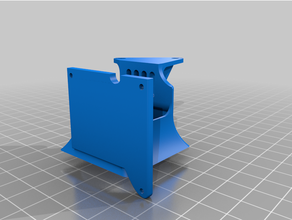 cr-10-ender, 3 hotend fan duct 3d print model - Mito3D