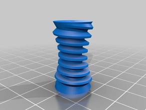 globoid worm gear 3d printer parts otvinta 3d print model - Mito3D