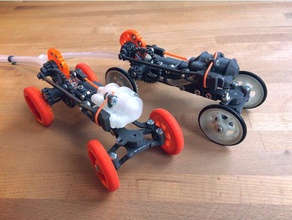 vapemobile pneumático carro de brinquedo mecânico brinquedos o tratamento da asma auto ar comprimido diy motor nsfw controle remoto a vapor 3d print model - Mito3D