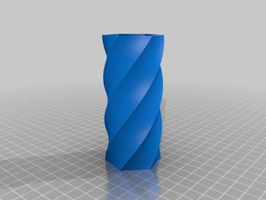 hexspiral vase l'art 3d print model - Mito3D
