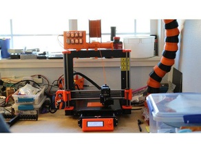 nixie tube filadometer filamento del medidor electrónica 3d print model - Mito3D