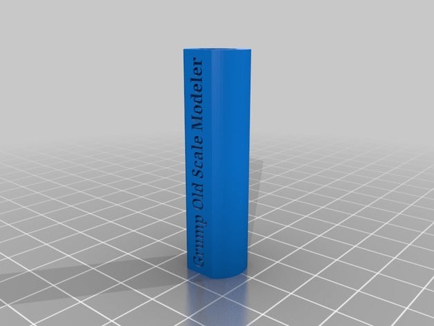 gosm xacto knife cap exacto 3D print model - Mito3D