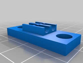 Dr k et zku aluzie Jalousie-chain-Halterung 3d print model - Mito3D