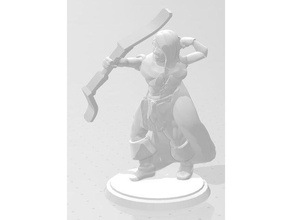 fearless ranger toys games archer archers dnd mini miniature 3d print model - Mito3D