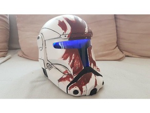 star wars republic commando capacete de 11 escala adereços 3d print model - Mito3D