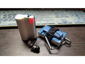 bluetooth 42 reproductor estéreo de auriculares el audio teléfono móvil 3d print model - Mito3D