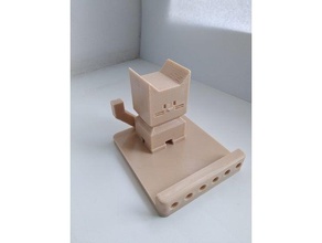 cali gatto del telefono mobile 3d print model - Mito3D