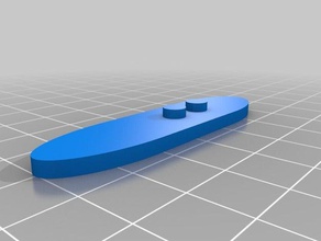 surfboard lego 3d printing 3d print model - Mito3D