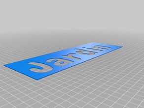 meine angepasste Schablonen kundengebundene 3d print model - Mito3D
