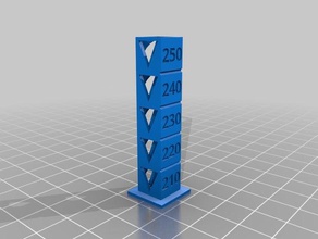 calib torre 210-250 personalizado 3d print model - Mito3D