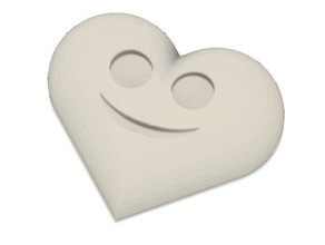 valentines day heart hole other 3d print model - Mito3D