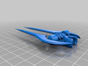 tinkercad skeleton energy sword 3d printing halo 3d print model - Mito3D