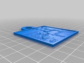 paula invertir peque 2d art personalizado 3d print model - Mito3D