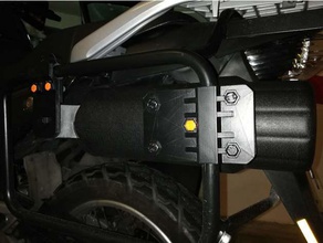 toolbox support motorbike - transalp ferramentas moto suporte holder 3d print model - Mito3D