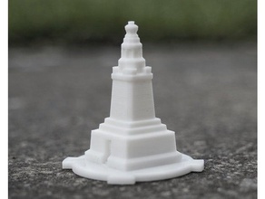 dundee lei monumento hill um marco miniatura réplica a escócia guerra 1 ª mundial ww2 3d print model - Mito3D