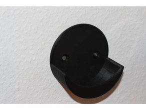 alexa dot gen3 wandhalterung wall mount bracket organization amazon amazonecho echo holder mod speaker mounted 3d print model - Mito3D